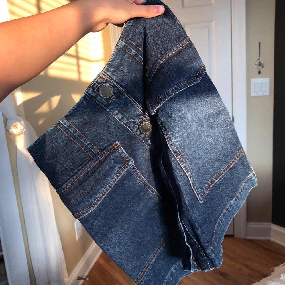 TopShop denim skirt